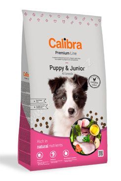 Calibra Dog Premium Line Puppy&Junior 12kg NEW