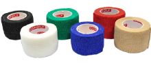 Obinadlo elast. CoPoly 2,5cm x 4,6m barevný MIX 24ks