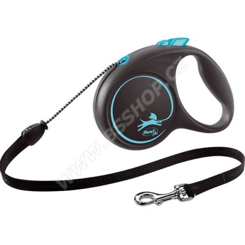 Flexi Black Design lanko M 5m modrá