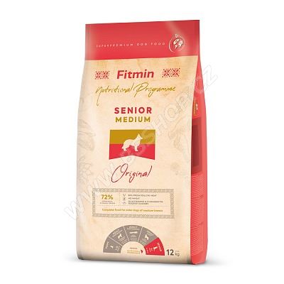 Fitmin dog medium senior 12kg