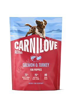 Carnilove Active Dog Salmon & Turkey for Puppies 1,5kg