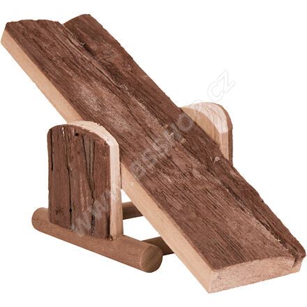 Houpačka pro křečky, přírodní 22 x 7 x 8 cm