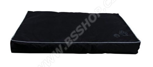 Obdelníkový polštář DRAGO s packou černý