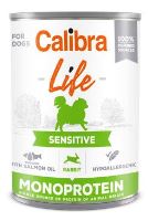 Calibra Dog Life  konzerva Sensitive Rabbit 400g (1)