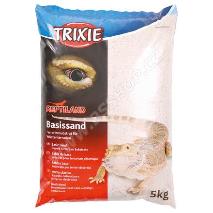 Základní písek pro terária bílý 5kg, Trixie