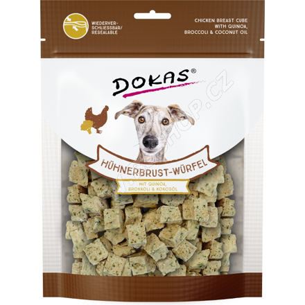 Dokas - Kuřecí kostky s quinoou a brokolicí 150g