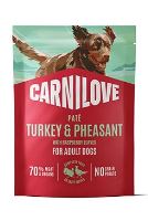 Carnilove Dog Pouch Paté Pheasant with Raspberry Leaves 300g