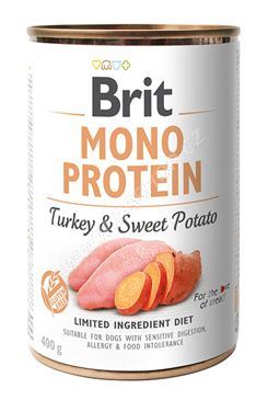 Brit Mono Protein Turkey & Sweet Potato 400g