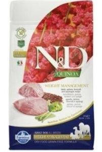 N&D Grain Free Quinoa DOG Weight Management Lamb & Broccoli 2,5kg