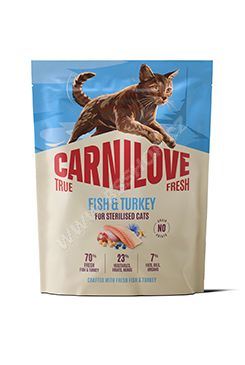 Carnilove True Fresh Cat Fish & Turkey for Sterilised Adult 400g