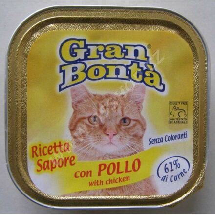 GRAN BONTA paštika s kuřecím masem pro kočky 100g