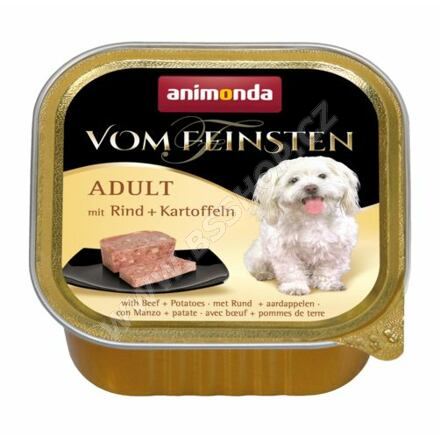 Paštika ANIMONDA Vom Feinsten hovězí + brambory 150g