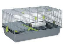 Klec SMALL ANIMAL Hynek pro fretky šedá 90x50,5x46cm (1)