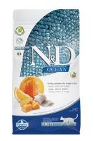 N&amp;D OCEAN CAT Grain Free Adult Herring, Pumpkin &amp; Orange 1,5kg