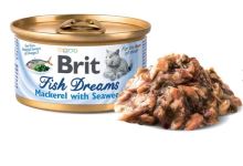 Brit Cat konz Brit Fish Dreams Mackerel &amp; Seaweed 80g