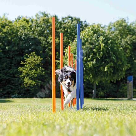 AGILITY slalom tyče 12ks Trixie