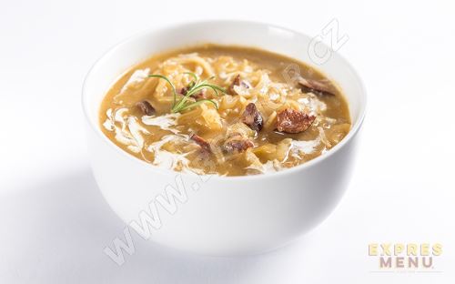 Zelná polévka s klobásou 600g (2 porce)