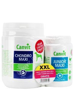 Canvit Chondro Maxi 500g + Canvit Junior Maxi 230g
