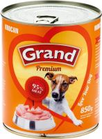 GRAND konzerva pes krocaní 850g