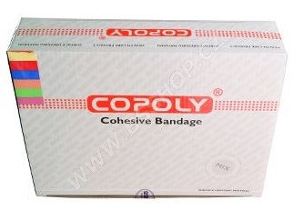 Obinadlo elast. CoPoly barevný MIX 12ks