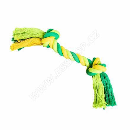 HIP HOP uzel bavlněný 2 knoty 36cm/210g limetková, zelená
