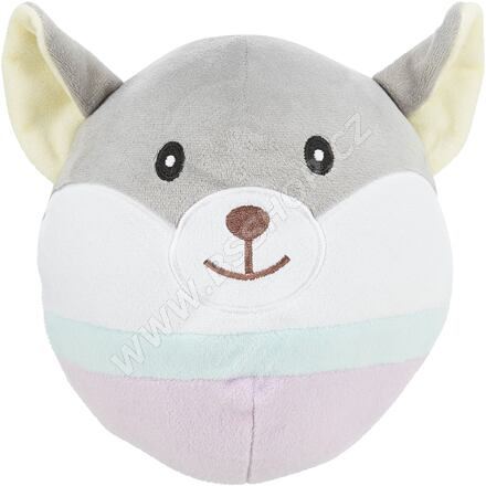 Trixie JUNIOR Bear, plyšová medvědí hlava pro štěňata,  20cm