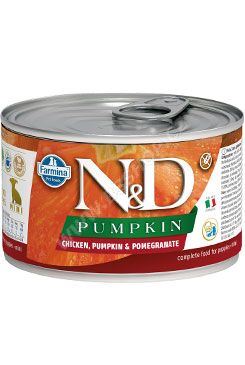 N&D DOG PUMPKIN Puppy Chicken & Pomegranate Mini 140g