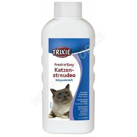 Trixie Fresh´n´ Easy deodorant pro kočičí WC BABY POWDER 750g