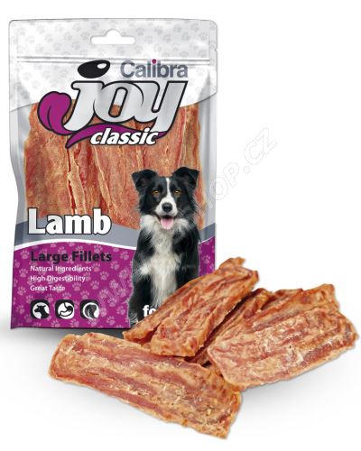 Calibra Joy Dog Classic Large Lamb Fillets 80g NEW