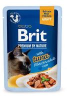 Brit Premium by Nature Cat Delicate Fillets in Gravy with Tuna 85g (1)