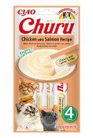 Churu Cat Chicken with Salmon Recipe 4x14g (1)