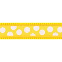 Vodítko RD přepínací 12 mm x 2 m - White Spots on Yellow