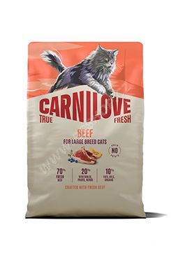 Carnilove True Fresh Cat Beef for Adult Large 2kg