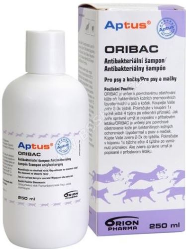 Aptus Oribac Shampoo VET 250ml ORION Pharma
