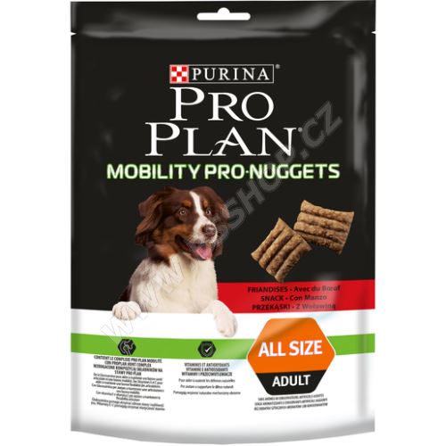 PRO PLAN Mobility PRO Nuggets pro dospělé psy s hovězím 300g