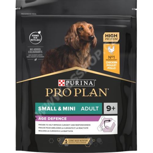 Pro Plan Dog Adult Small&Mini 9+Age Defence kuře 700g