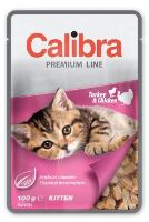 Calibra Cat kapsa Premium Kitten Turkey & Chicken100g (1)