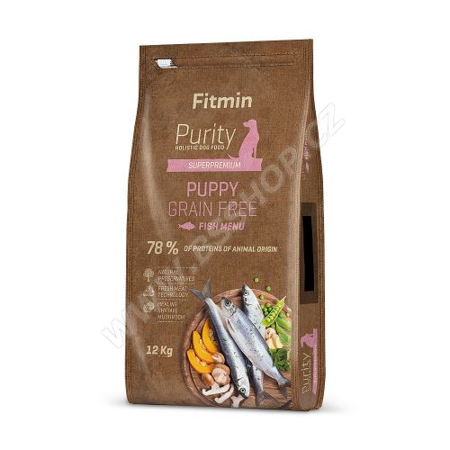 Fitmin dog Purity GF Puppy Fish 12kg