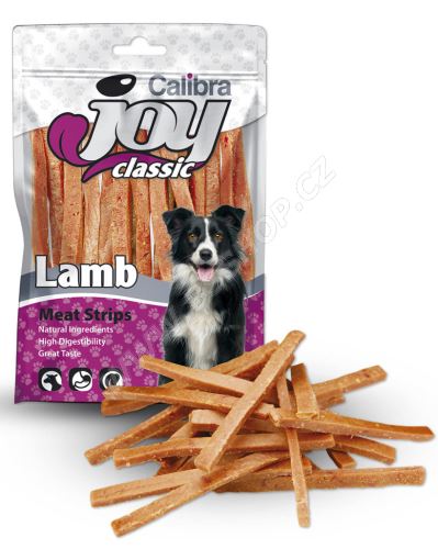 Calibra Joy Dog Classic Lamb Strips 80g NEW