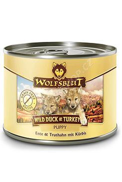 Wolfsblut Dog Puppy Wild Duck konz. 200g