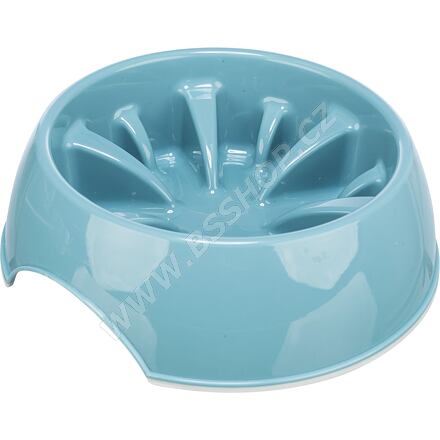 Miska k pomalému krmení, design slunečnice, 1,4 l/ø 25 cm, plast/TPR