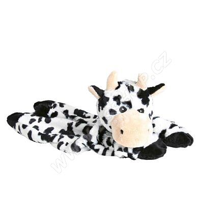 Plyšová kráva velká, se zvukem bez výplně 48cm Trixie