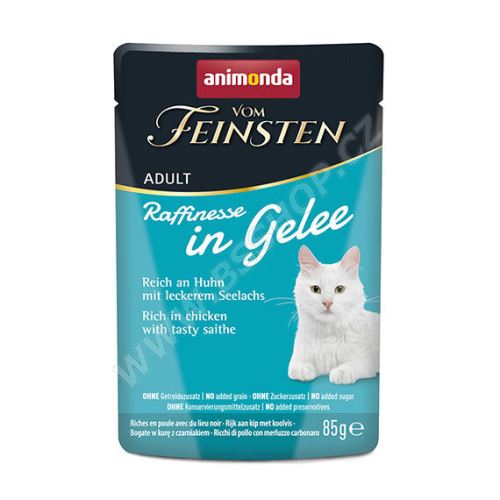 ANIMONDA VF Raffinesse in Jelly - kuře a tmavá treska , 85 g