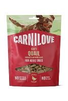 Carnilove Dog Soft Snack Quail enriched with Oregano 200g