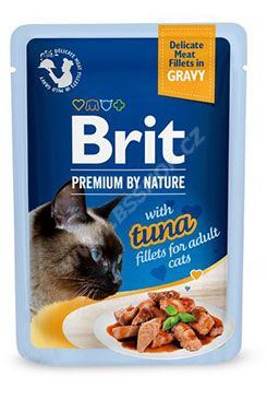 Brit Premium by Nature Cat Delicate Fillets in Gravy with Tuna 85g