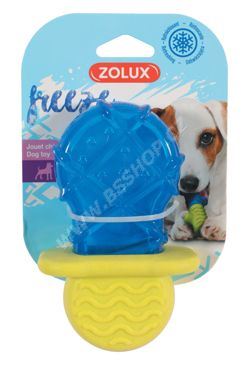 Hračka pes TPR Freeze dudlík 13,5cm Zolux