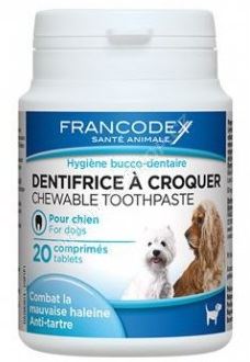 Francodex Toothpaste tablety 20 kapslí