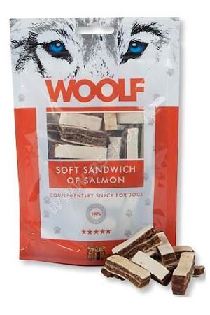 WOOLF pochoutka soft sandwich of salmon 100g