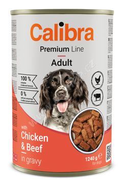 Calibra Dog Premium konz. with Chicken&Beef 1240g