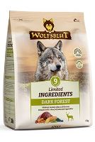 Wolfsblut Dog Limited Ingred. Adult Dark Forest 1kg Wolfsblut Dog Limited Ingred. Adult Dark Forest 1kg
